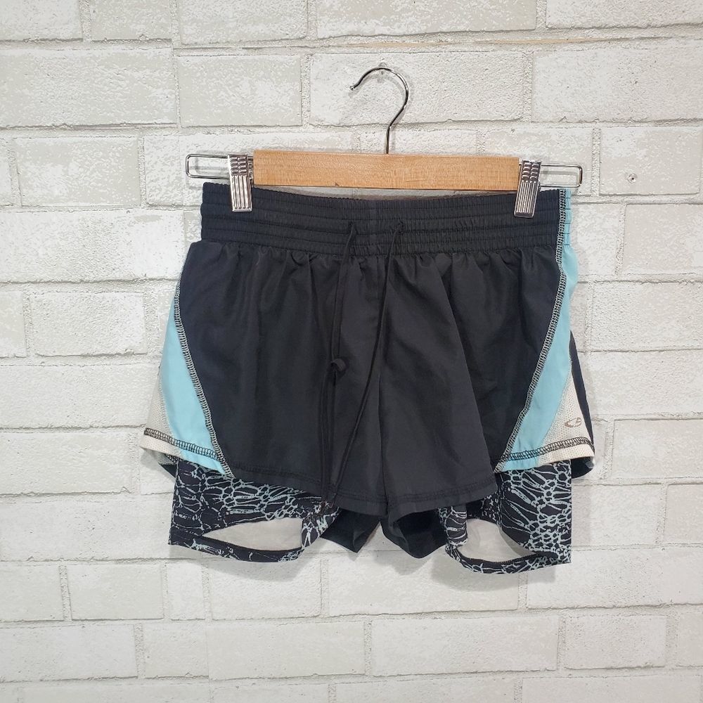 Champion black athletic shorts‎